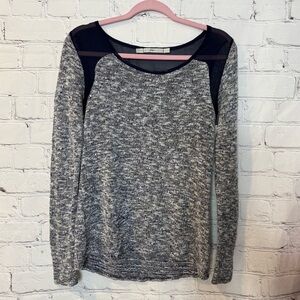 Gibson knitted long sleeve top size S